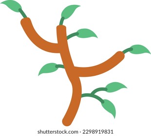 Tree Branch vector icon. Can be used for printing, mobile and web applications.