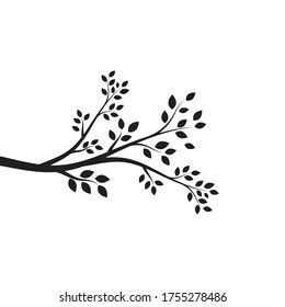tree branch vector ilustration design template