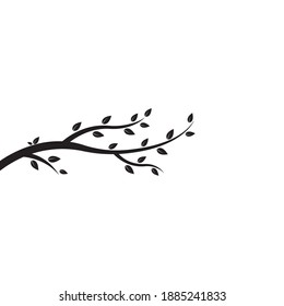 tree branch vector ilustration design template