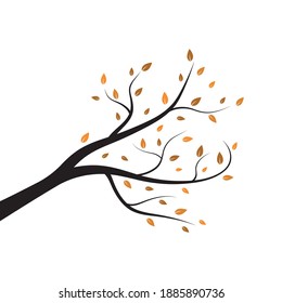 tree branch vector ilustration design template