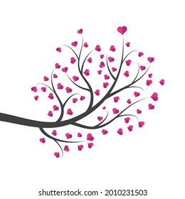 tree branch vector ilustration design template