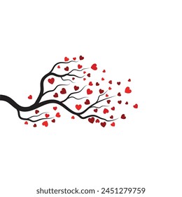 tree branch vector ilustration design template