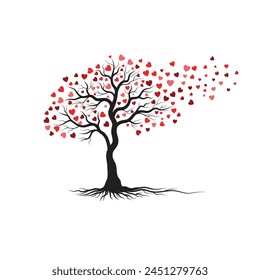 tree branch vector ilustration design template