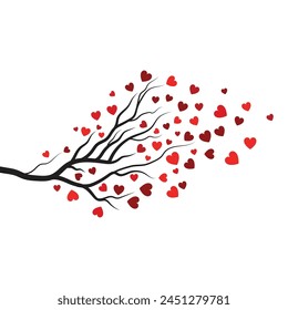 tree branch vector ilustration design template