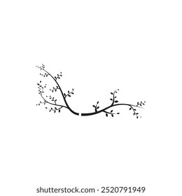 tree branch vector ilustration design template