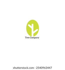 tree branches logo, modern style, farm, nature, logo design template.