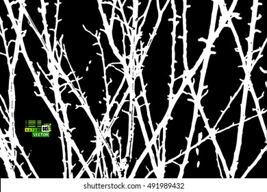 tree branches. Vector