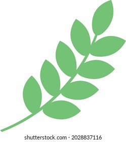 Tree branches vector design illustration isolated on white background