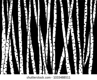 Tree Brush Stroke Pattern Watercolor Stock Vector (Royalty Free ...