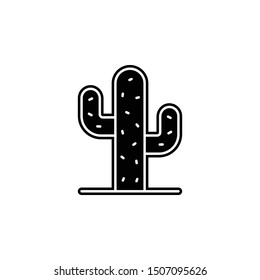 Tree, cactus icon. Simple glyph, flat vector of tree icons for ui and ux, website or mobile application