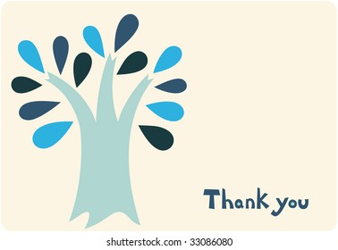 tree card design