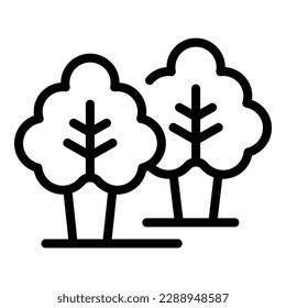 Tree care icon outline vector. Eco tech. Science energy