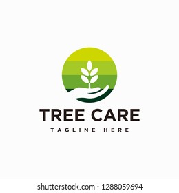 Tree care Logo design inspiration - Vector