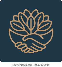 Tree care logo for nature