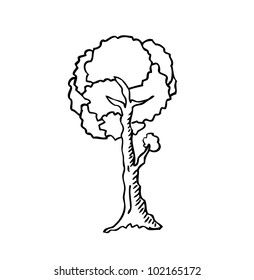 tree cartoon