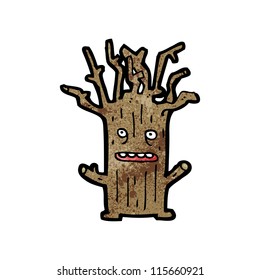 Tree Cartoon Character Stock Vector (Royalty Free) 115660921