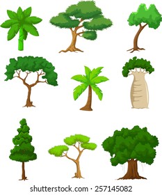 tree cartoon collections 