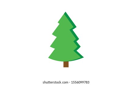 Tree cartoon park forest logo vector
