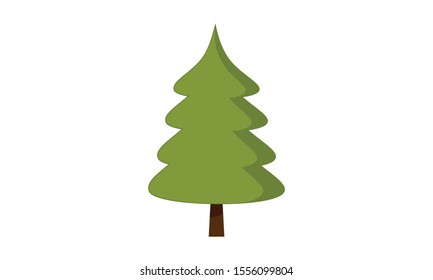 Tree cartoon park forest logo vector