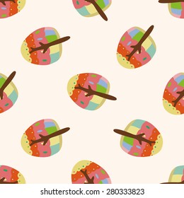 tree , cartoon seamless pattern background
