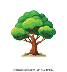 tree cartoon vector design art