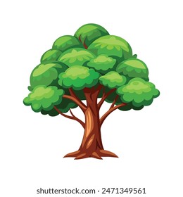 tree cartoon vector design art