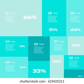 Tree chart steps infographics - can illustrate a strategy, workflow or team work, vector flat color, business template for presentation. Can be used for diagram, banner, web design