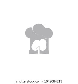 Tree Chef Logo Icon Design