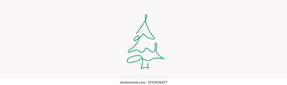 tree chrismas element illustration. Merry Chrismas tree icon set on gray background, set of silhouettes of trees chersmas, vector illustration EPS 10 5