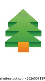 Árbol de Navidad icono eps archivo