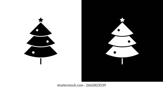 Tree christmas icon Vector scalable graphics