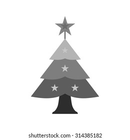 Tree, christmas, new year icon vector image.Can also be used for christmas, celebrations, observances and holidays. Suitable for use on web apps, mobile apps and print media.
