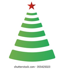 tree christmas with star