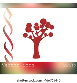 Tree with circle
