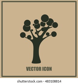 Tree with circle