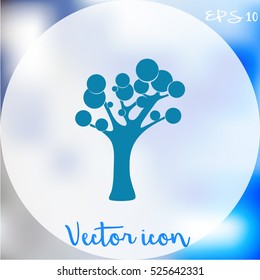 Tree with circle