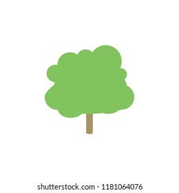 tree colored icon. Element of colored autumn icon for mobile concept and web apps. Colored tree icon can be used for web and mobile on white background