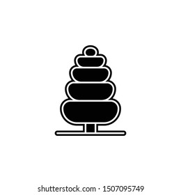 Tree, cypress icon. Simple glyph, flat vector of tree icons for ui and ux, website or mobile application