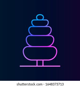 Tree, cypress nolan icon. Simple thin line, outline vector of treeicons for ui and ux, website or mobile application