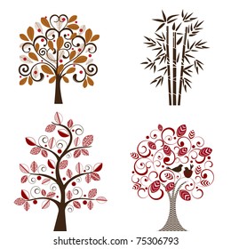 tree decals set 1