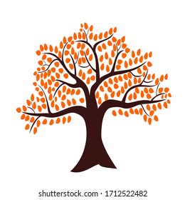 Autumn Tree Your Design Vector Image Stock Vector (Royalty Free ...