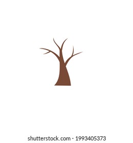 VECTOR DE ILUSTRACIÓN NATURAL DE DISEÑO DE ÁRBOL 