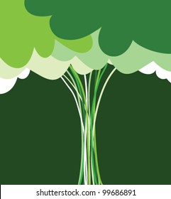 Tree Designed - Vector