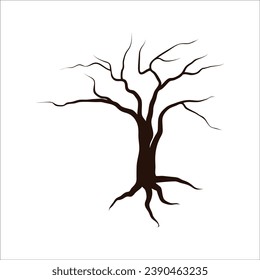 Tree drawign stock vector illustration