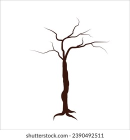 Tree drawign stock vector illustration