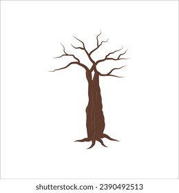 Tree drawign stock vector illustration
