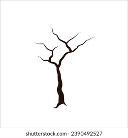 Ilustración vectorial de drenaje de árboles