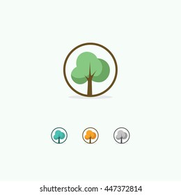 Tree, ECO, Plants Logo design