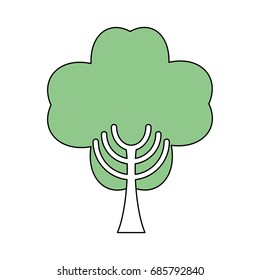 Tree eco symbol
