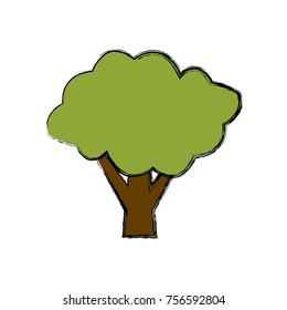 Tree eco symbol